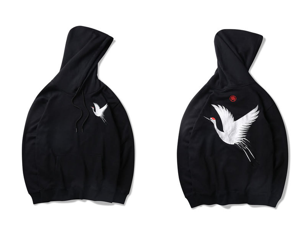 Hip Hop Hoodie Embroidered Hoodie.