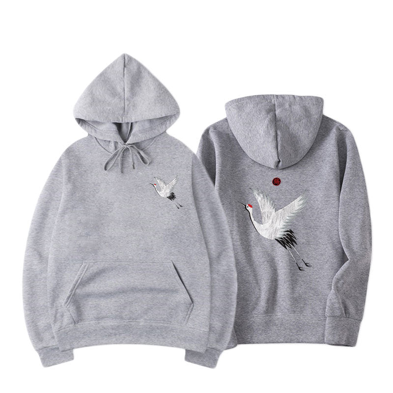 Hip Hop Hoodie Embroidered Hoodie.